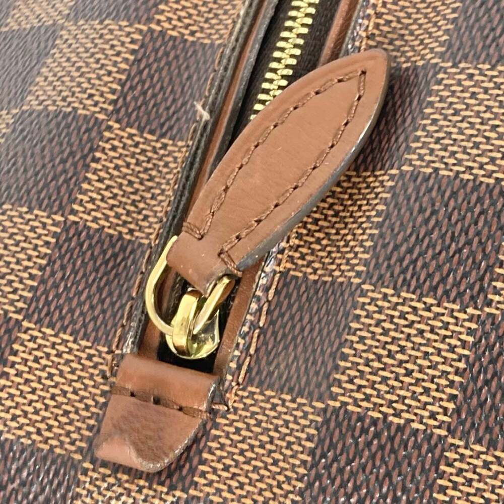 LOUIS VUITTON Authentic Brown Damier Canvas Shoulder Bag - Picture 12 of 16